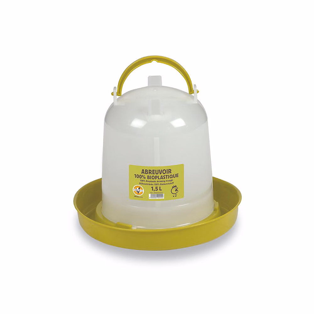 Abreuvoir bioplastique 1 – 5L pour volailles CHICK'A