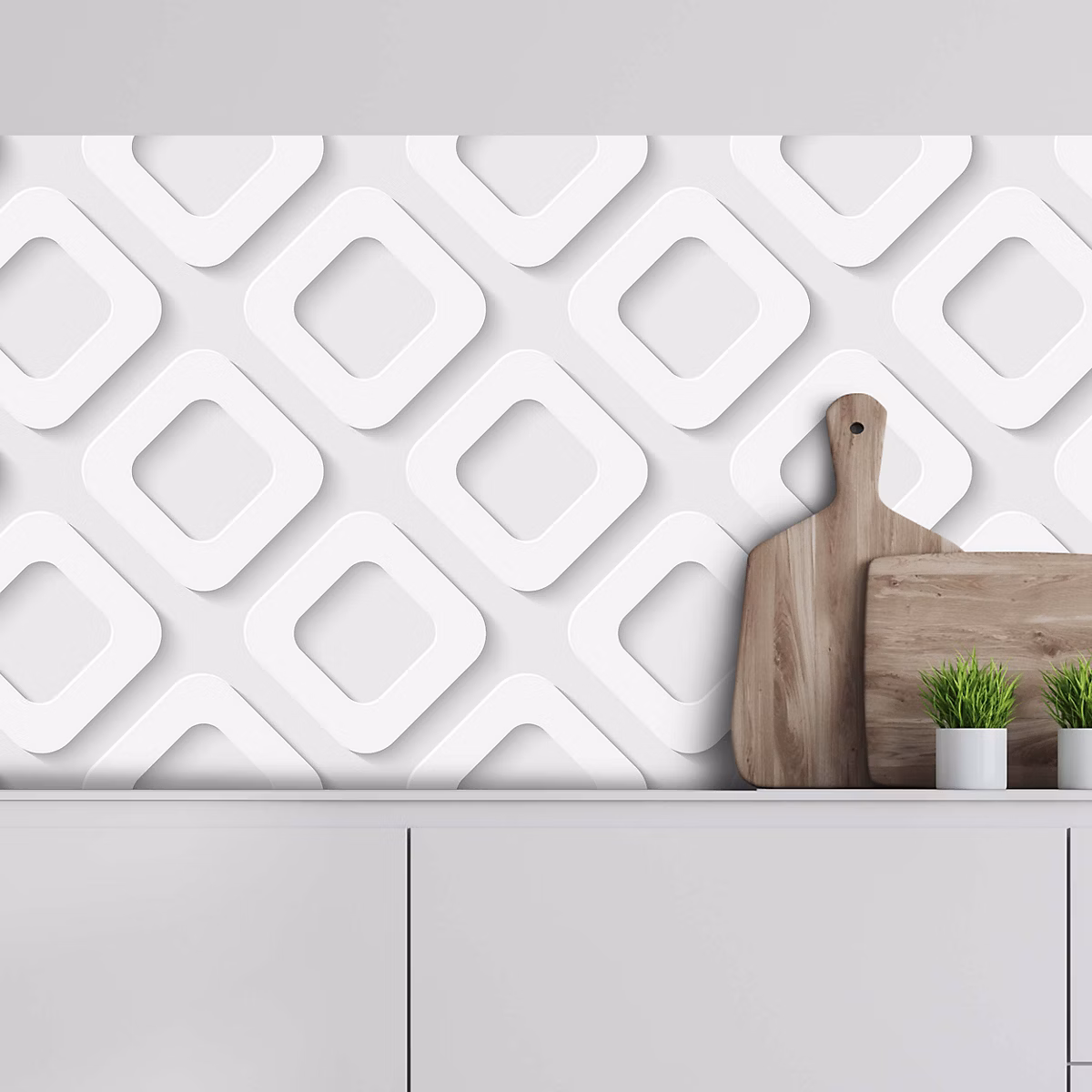 Crédence adhésive effet design 3D 001 30 × 70cm