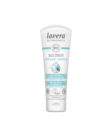 Lavera - Crème Mains bio Basis Sensitiv - 75 ml