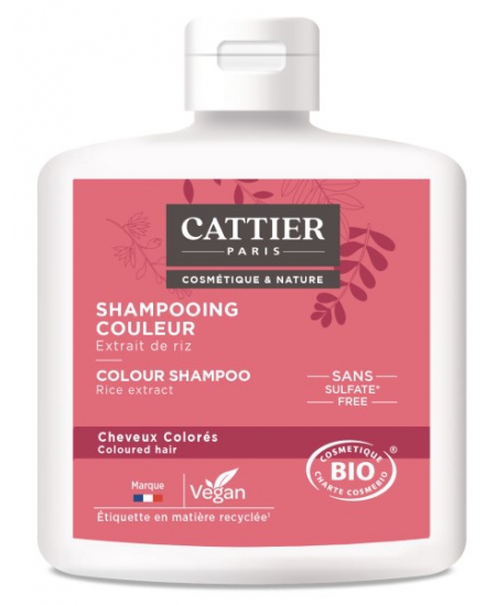 Cattier - Shampoing Couleur sans sulfate - 250 ml
