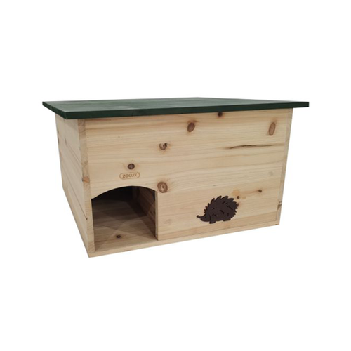 MAISON EN BOIS POUR HÉRISSON - ZOLUX® - VERTE