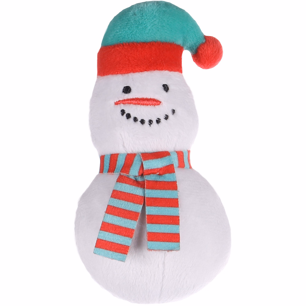 Bonhomme de neige Blanc Xami Jouet Noël pour chat | Chat