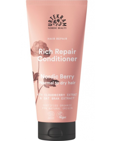 Urtekram - Après shampoing Nordic berry - 180 ml
