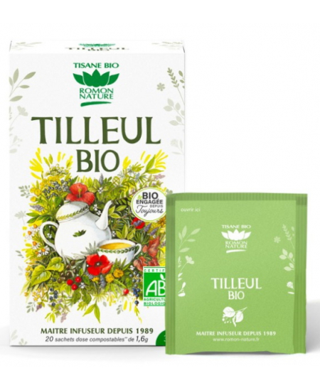 Romon Nature - Tisane Tilleul bio - 20 sachets