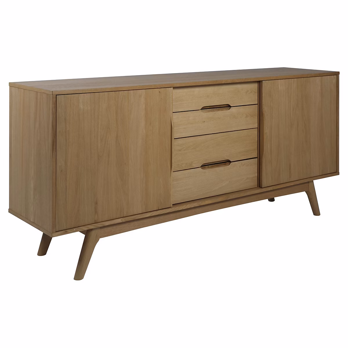 Buffet Martie en panneaux de particules avec 4 tiroirs et 2 portes – Réf. ZOKJLSNMY9225918120