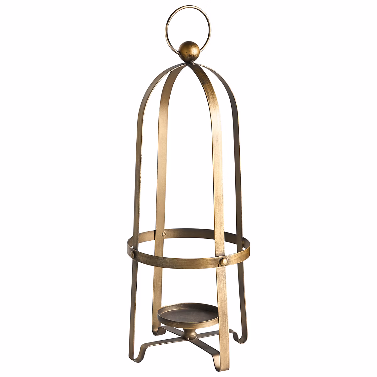 Bougeoir MARAWI 48 cm Métal Doré – Réf. UNLOWTCQI5375292185