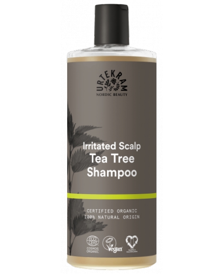 Urtekram - Shampoing HE Arbre à Thé Cuir chevelu irrité 500ml