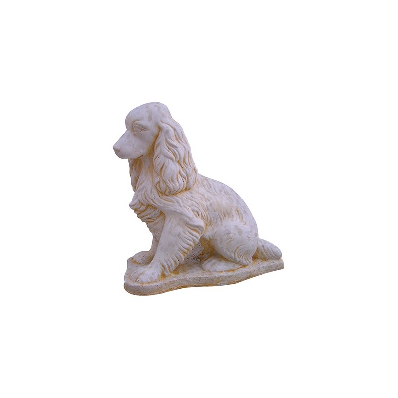 Chien Cocker - Statue