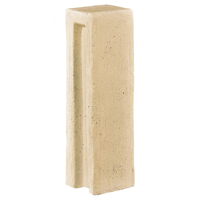 Bloc schiste droit ton pierre