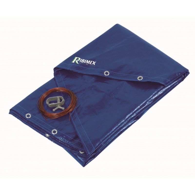 Bâche de piscine ronde 6,2 m - Protection 140 g/m²