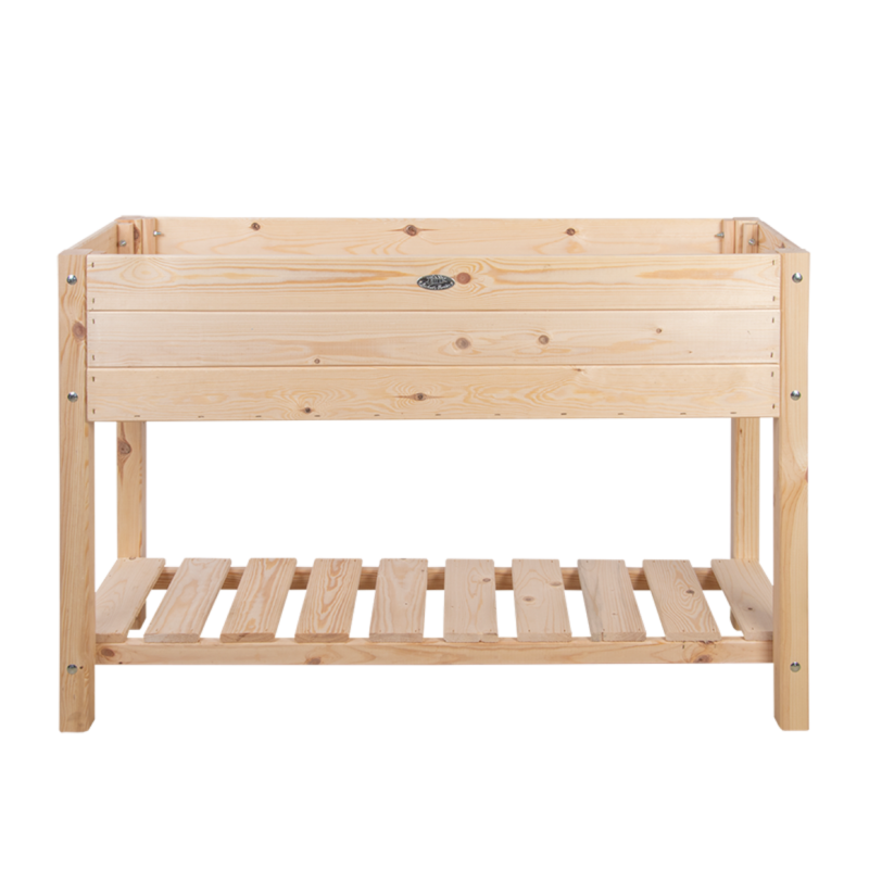Jardinière surélevée en bois FSC pour balcon et potager
