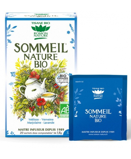 Romon Nature - Tisane Sommeil Nature - 20 sachets