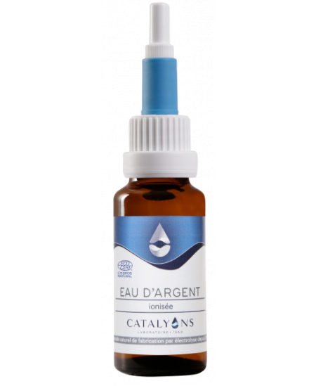 Catalyons - Eau d'argent colloidal 20ppm - 20 Ml