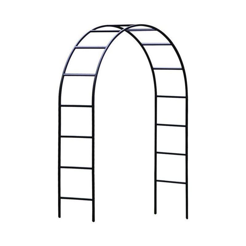 Arche de jardin en acier pour plantes grimpantes - Hauteur 240 cm