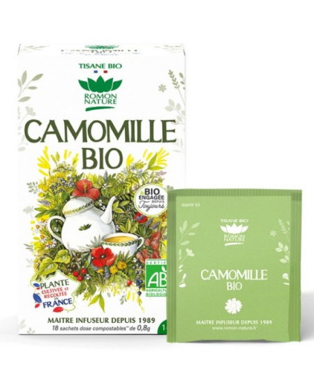 Romon Nature - Tisane Camomille - 18 sachets