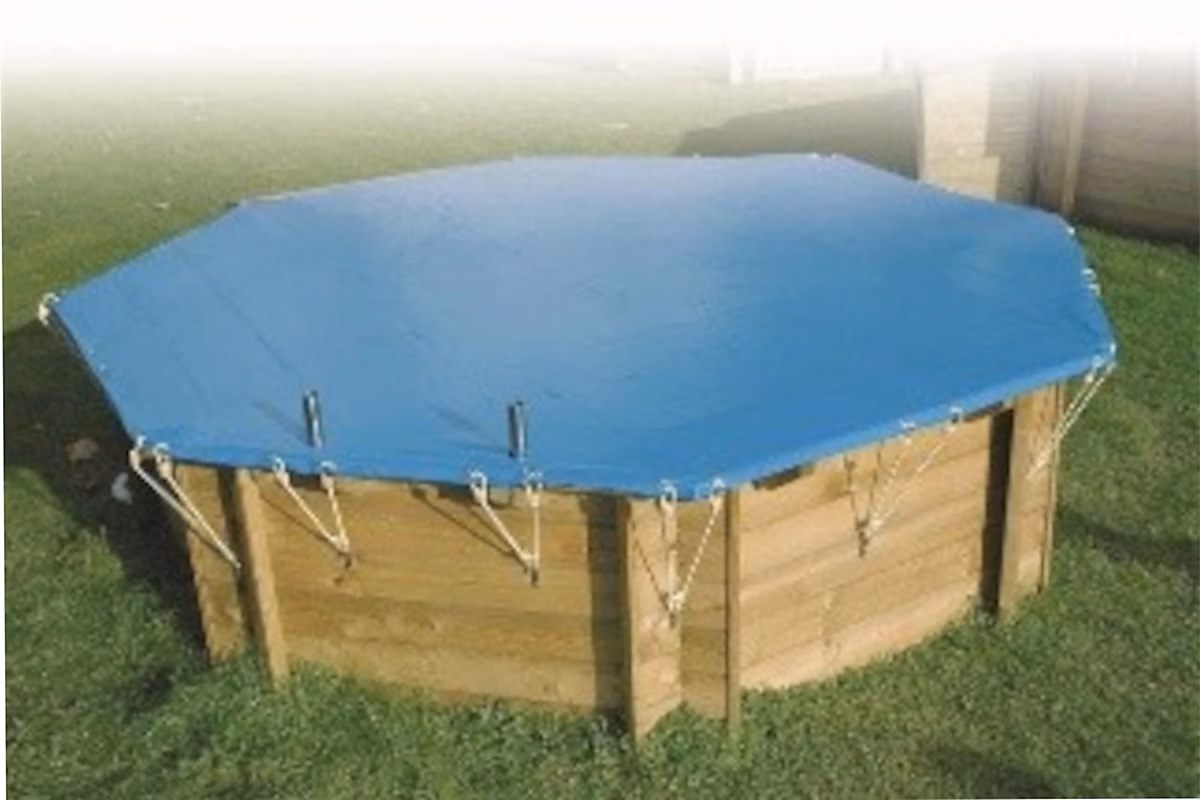 Bâche de sécurité 550gr pour piscine Fidji 300 × 400 – NF P 90-308