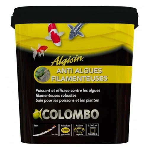 Utile pour l’extérieur：Anti algues filamenteuses liquide 5L - COLOMBO Algisin