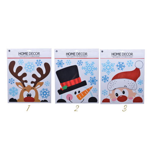DÉCORATION POUR FENÊTRE MOTIF NOËL