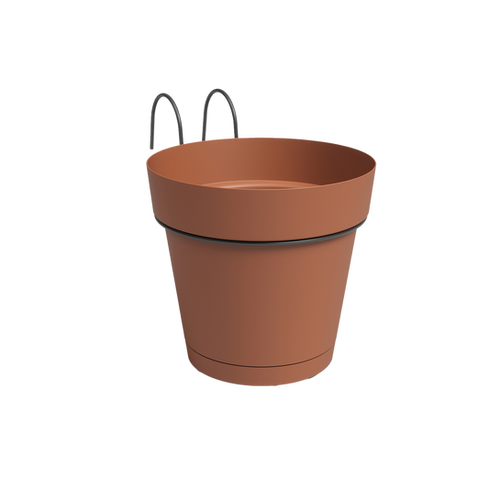 POT CAPRI BALCONY KIT - TERRACOTTA - 4L - ARTEVASI®