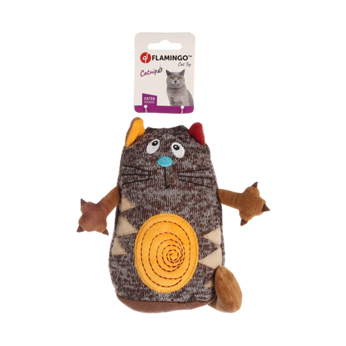 JOUET POUR CHAT 'CATZA' FLAMINGO® CHAT BRUN