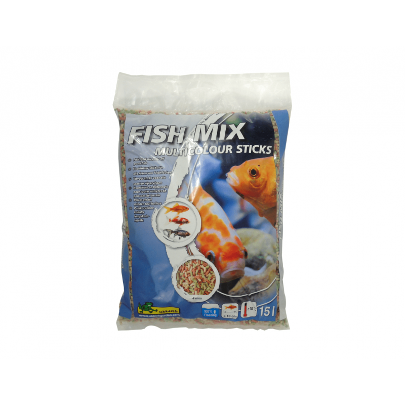 Nourriture pour poissons bâtonnets - Mix - 15L