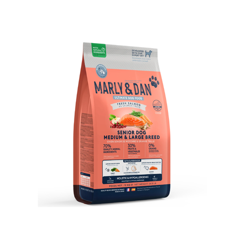 CROQUETTES CHIEN MARLY & DAN® - SENIOR MOYENNE/GRANDE RACE - 3KG
