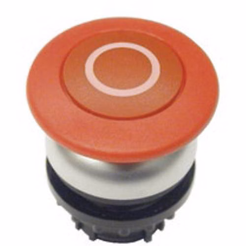 Eaton M22 – DRP, R, X0 bouton, poussoir coup de poing rouge 22 mm, IP67/IP69 1 pc
