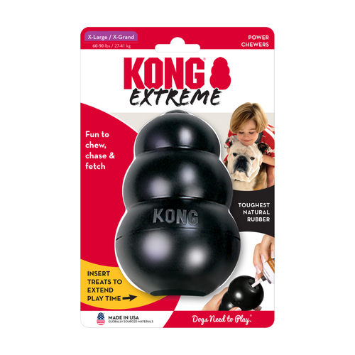 JOUET CHIEN KONG® EXTREME - X-LARGE - NOIR
