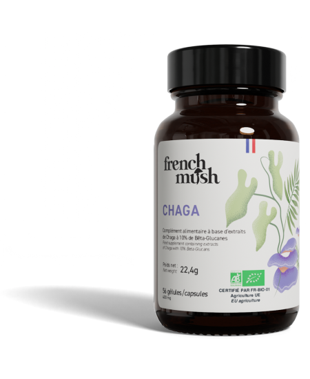 French Mush Chaga 56 gélules