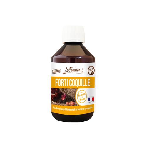 COMPLÉMENTS ALIMENTAIRES LIQUIDES POULE LE FERMIER® - FORTI COQUILLE - 250ML