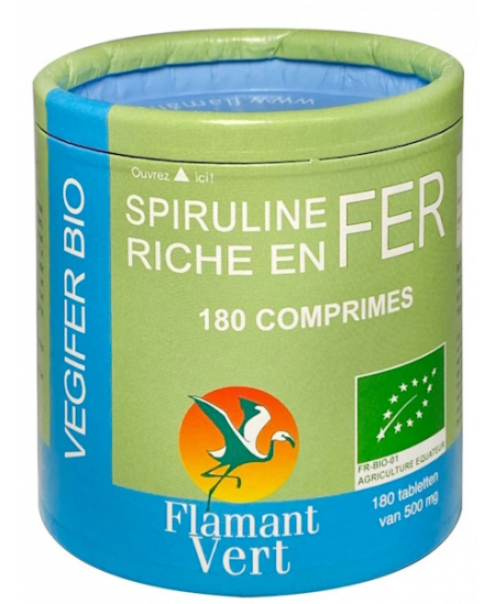 Flamant Vert - Vegifer - 180 comprimés