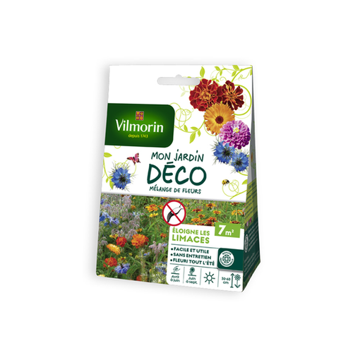GRAINES MÉLANGE FLEURS ANTI-LIMACES VILMORIN® - 7M2