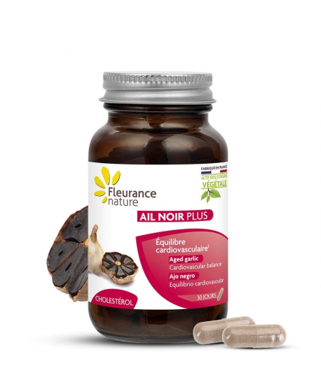 Fleurance Nature - Ail noir plus 60 gélules