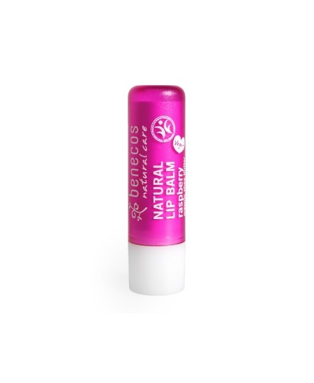 Benecos - Baume à lèvres Framboise - 4,8 gr
