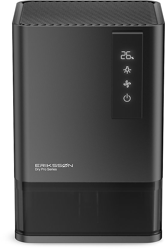 Dry Pro Series | Déshumidificateur – déshumidifie jusqu'à 1 – 2 litre par jour – Noir