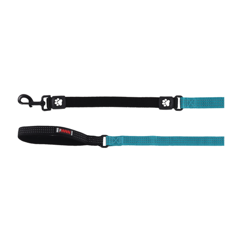 LAISSE ZORBA NO SHOCK FLAMINGO® - TURQUOISE - 130CM