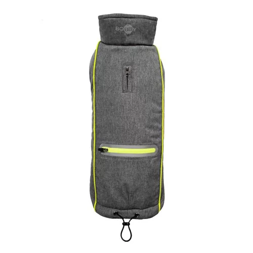 Espace vert facile：Manteau pour chien gris Bobby Smart - Taille 36M