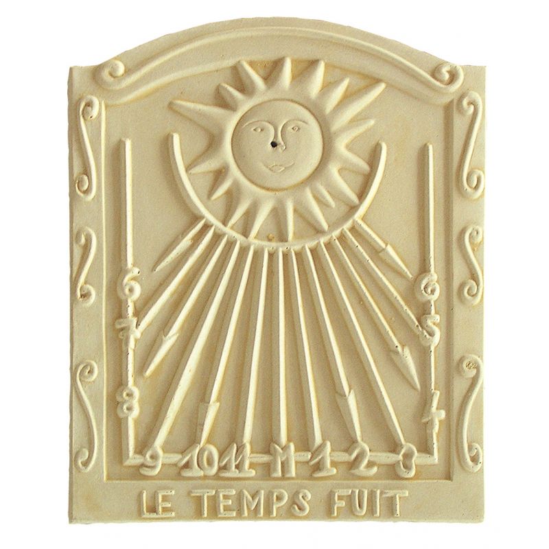 Cadran Solaire Le Temps Fuit - Statue
