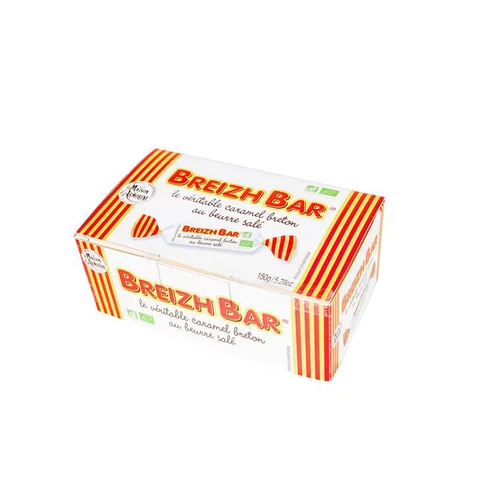 Plaisir au jardin：Boîte de caramels Breizh bar - 150 g