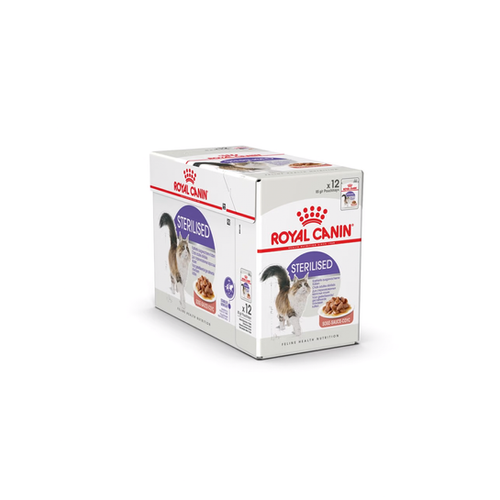 SACHET FRAÎCHEUR EN SAUCE CHAT ROYAL CANIN® STERILISED - 12X85G