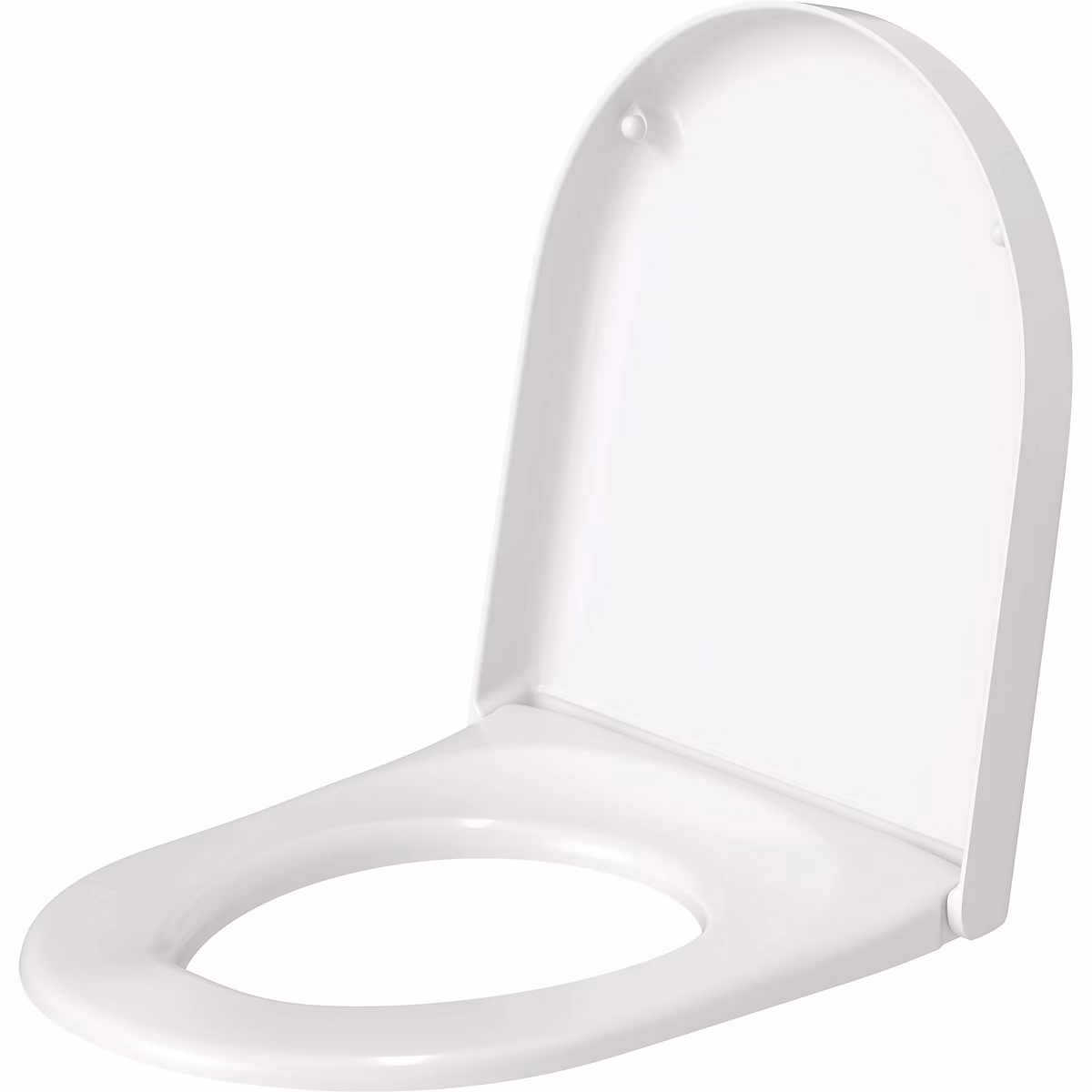 Duravit Abattant WC Starck 2/Darling avec amortisseur de fermeture | charnières en acier inoxydable – Blanc