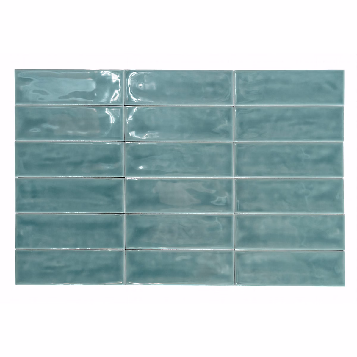 Altea Teal Série Revêtement grès cérame premium 5 × 15 cm.