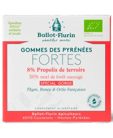 Ballot Flurin - Gommes Fortes des Pyrénées boite - 30 gr