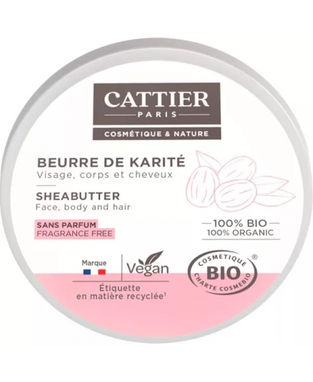 Cattier - Mini Beurre de karité bio - 20 gr