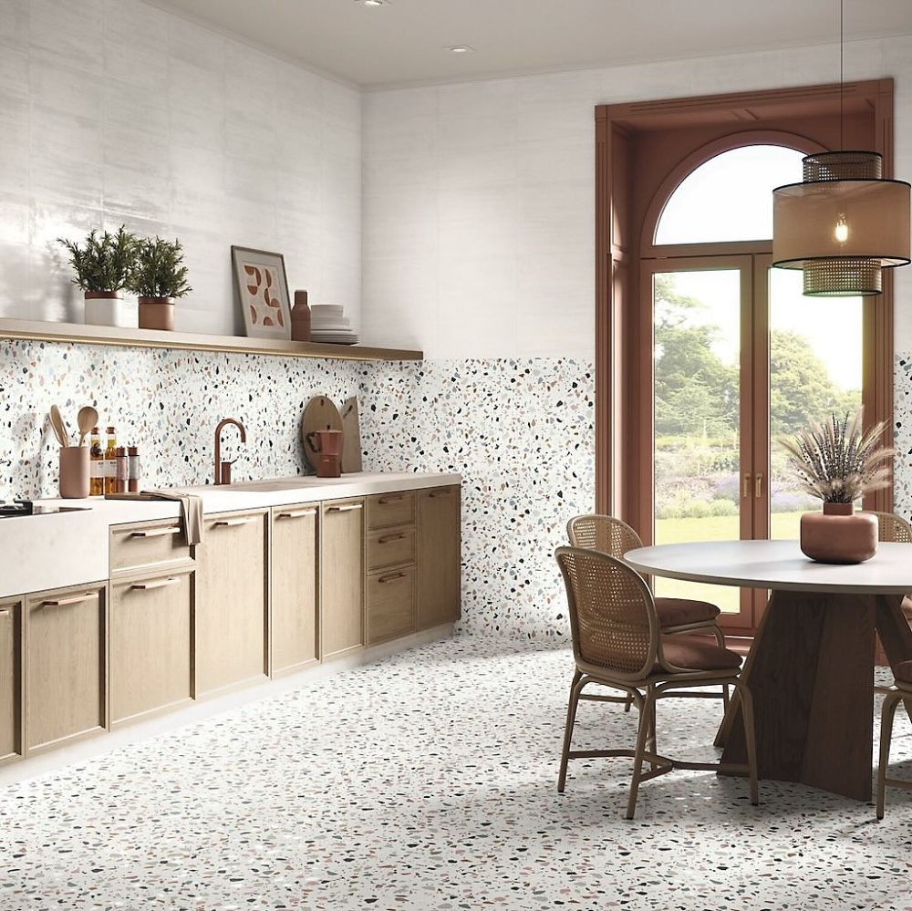 Carrelage interieur TERRAZZO TRENDY 20 × 20 Mix – Les Carreaux de Jean