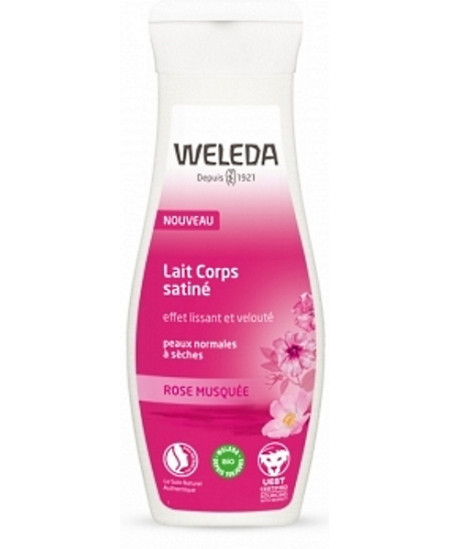Weleda Lait satiné corps à la Rose Musquée 200 ml