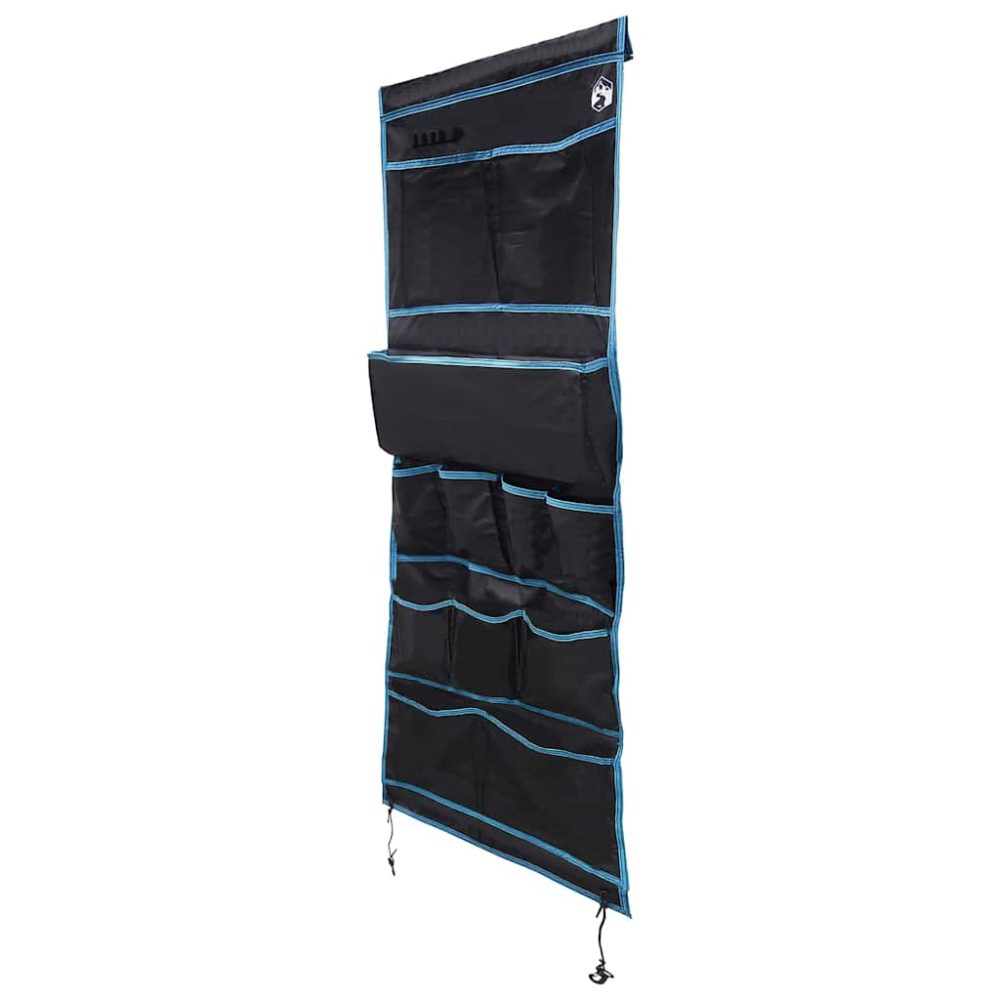 vidaXL Sac de rangement Noir et Bleu 161 x 58,5 cm oxford