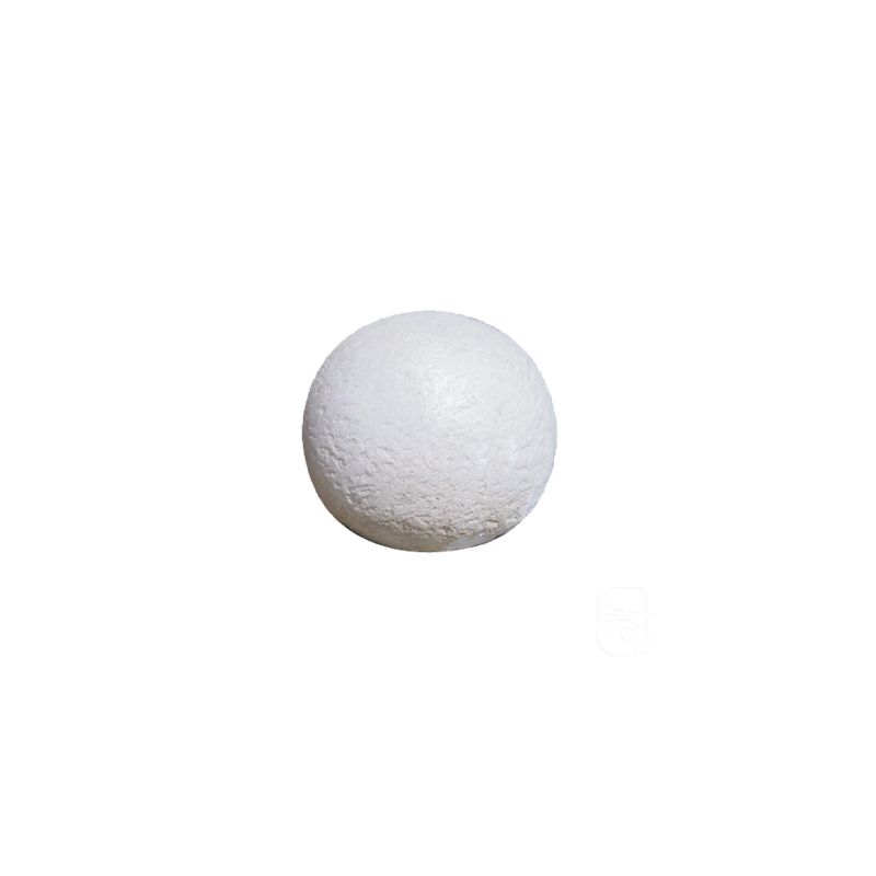 Boule En Pierre Reconstituée Ton Blanc