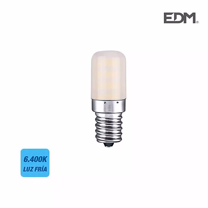 Ampoule LED Tubulaire E14 – 3W, 250lm, 6400K, Lumière Froide, 1.8 × 5.2cm