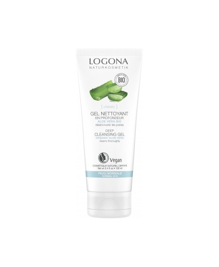 Logona - Gel nettoyant revitalisant Aloe vera bio - 100 ml